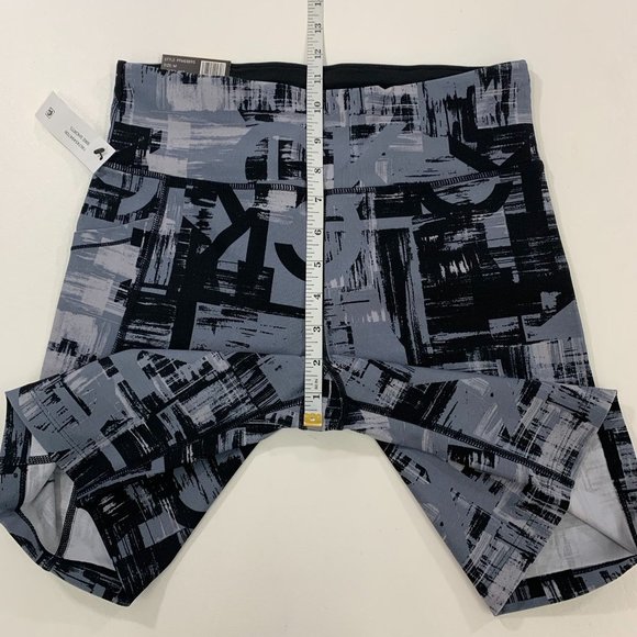 Calvin Klein Women's M Shorts Logo 7" inseam Bike Short Gray Black M - Picture 10 of 11